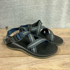 Chaco Kids' Z/1 Classic sandals Size 2 Blue Grey Black